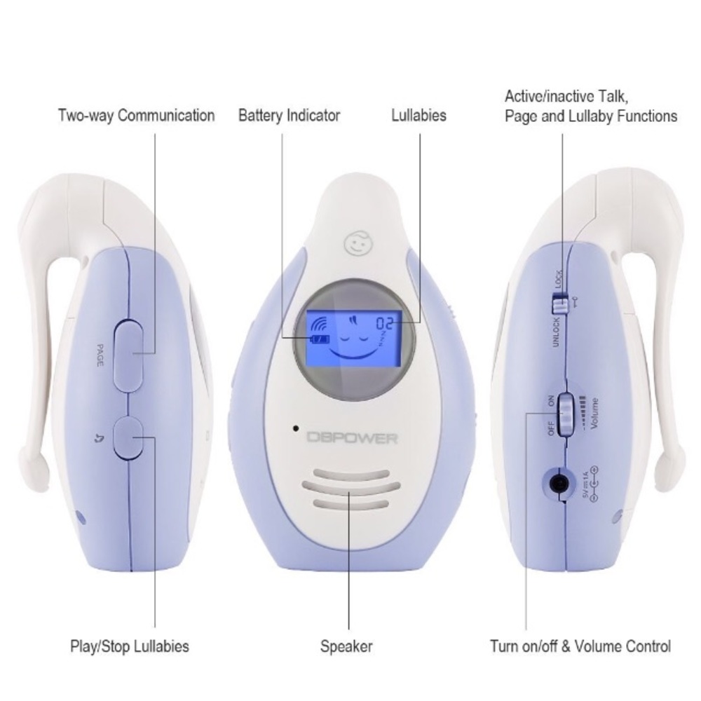 Audio Baby Monitor NWT - Picture 6 of 7